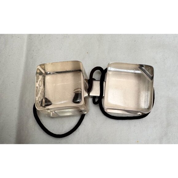 Louis Vuitton Paris Clear‎ Cube Hair Tie COA & Dust Bag - Picture 6 of 8